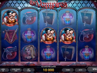 The Vampires — Готический замок, клыки — летучие мыши и кроваво-красные фриспины